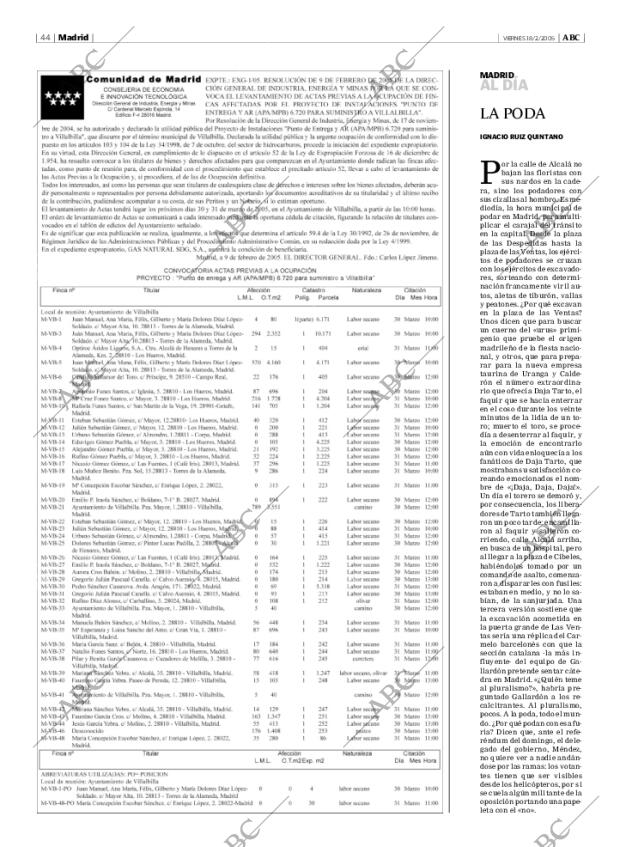 ABC MADRID 18-02-2005 página 44