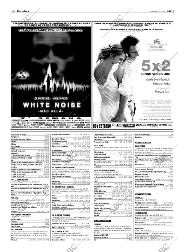 ABC MADRID 18-02-2005 página 76