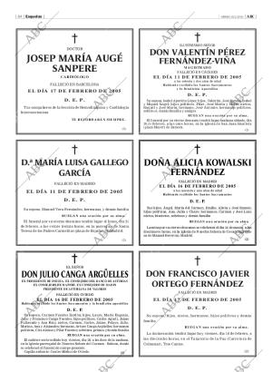 ABC MADRID 18-02-2005 página 84