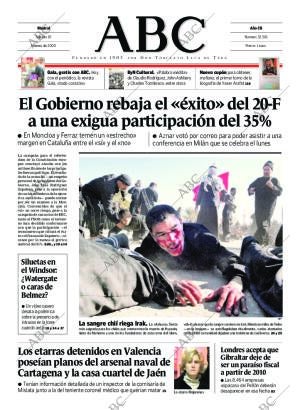 ABC MADRID 19-02-2005 página 1
