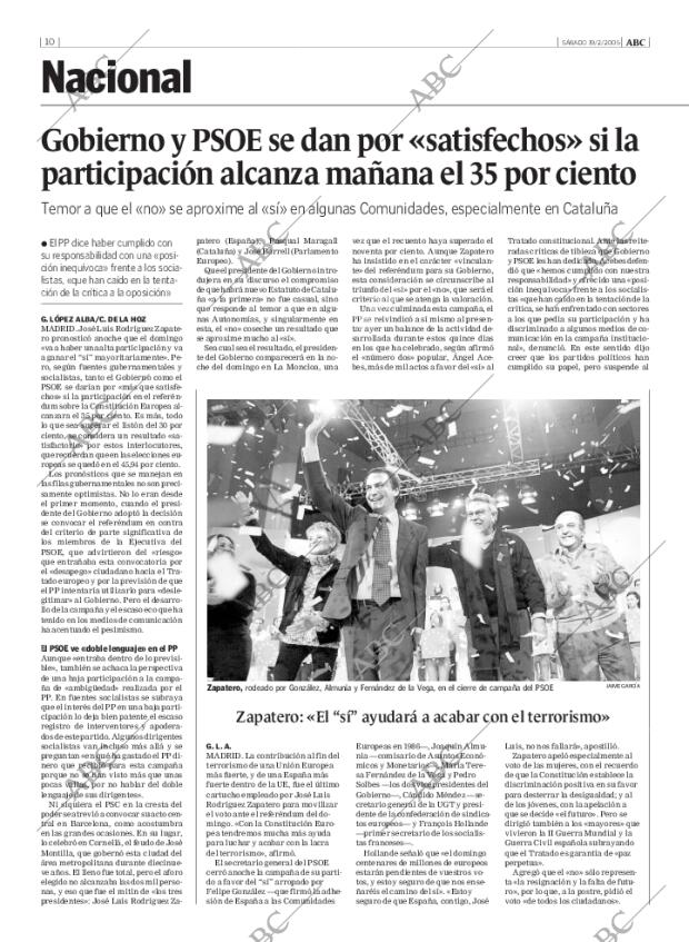 ABC MADRID 19-02-2005 página 10