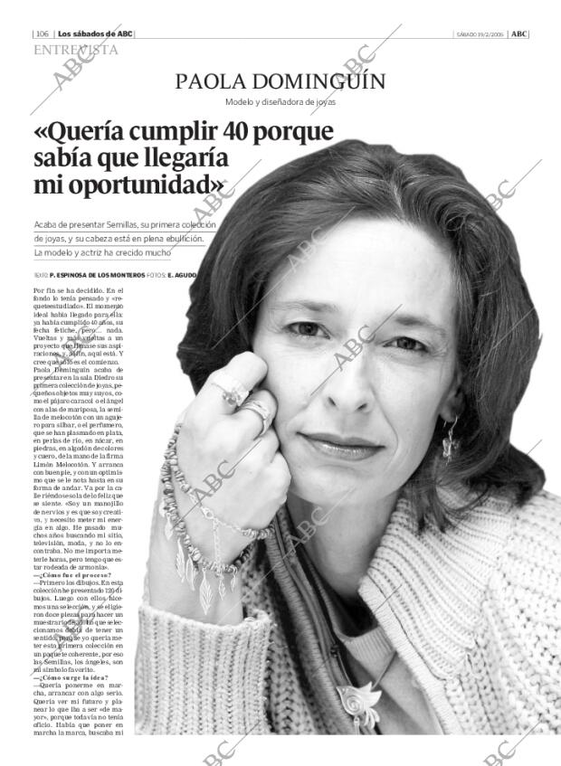 ABC MADRID 19-02-2005 página 106