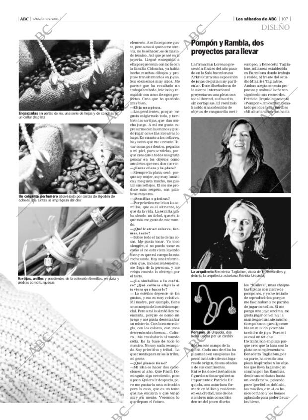 ABC MADRID 19-02-2005 página 107