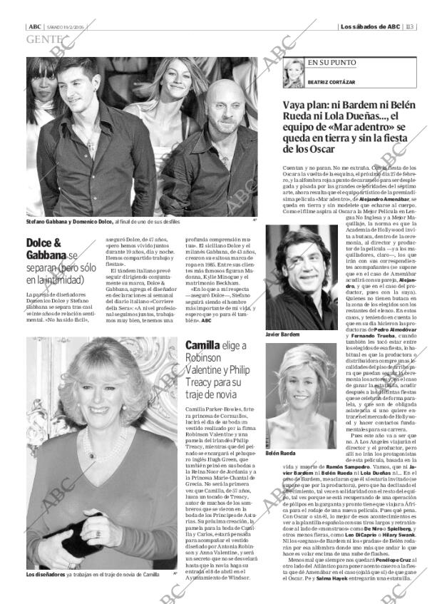 ABC MADRID 19-02-2005 página 113