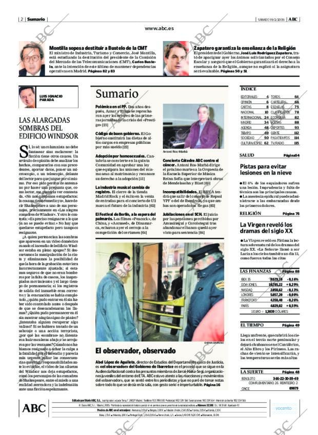 ABC MADRID 19-02-2005 página 2