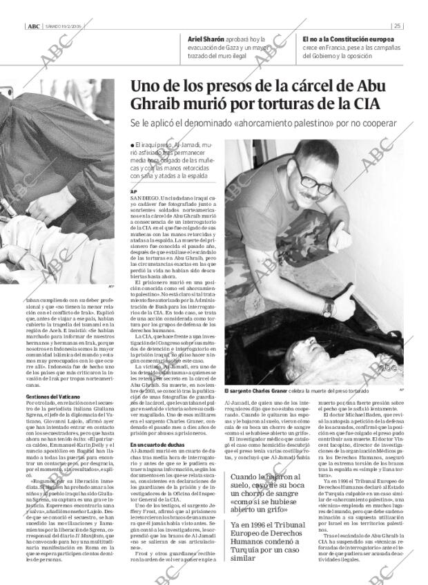 ABC MADRID 19-02-2005 página 25