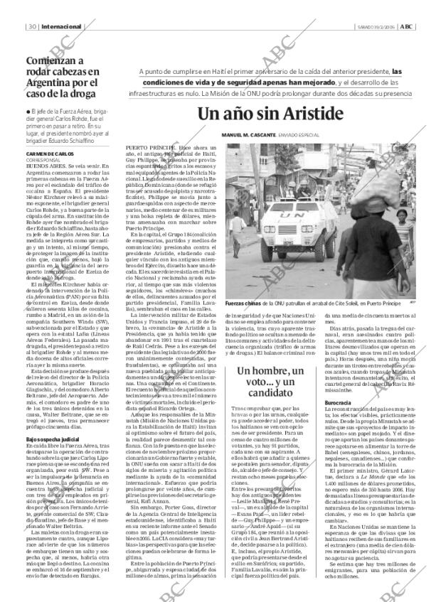 ABC MADRID 19-02-2005 página 30