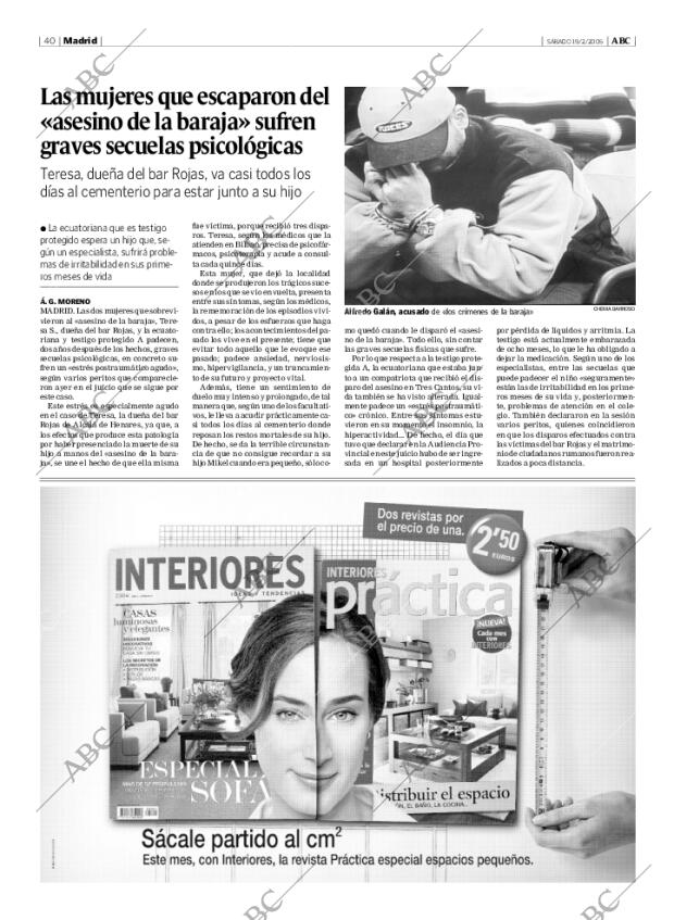 ABC MADRID 19-02-2005 página 40