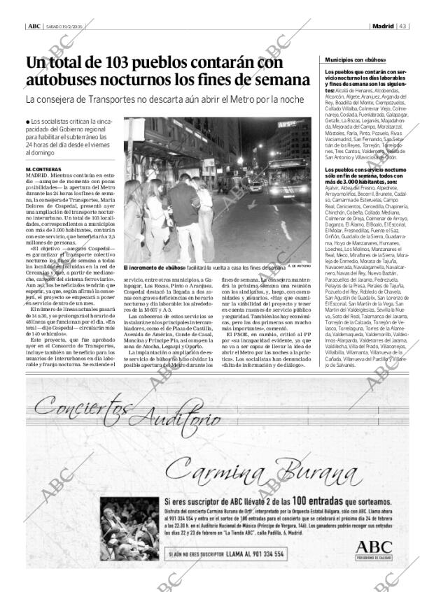 ABC MADRID 19-02-2005 página 43