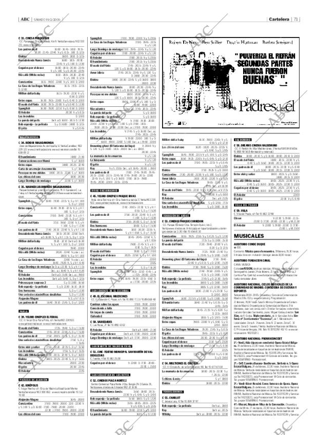 ABC MADRID 19-02-2005 página 71