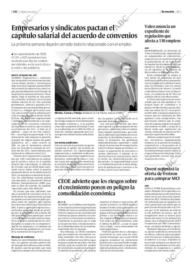 ABC MADRID 19-02-2005 página 85