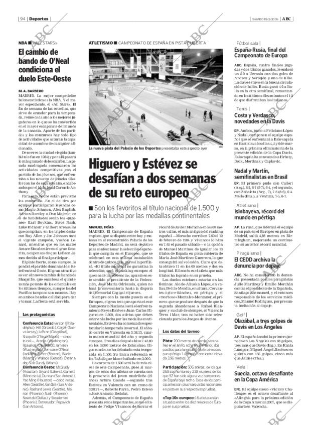 ABC MADRID 19-02-2005 página 94