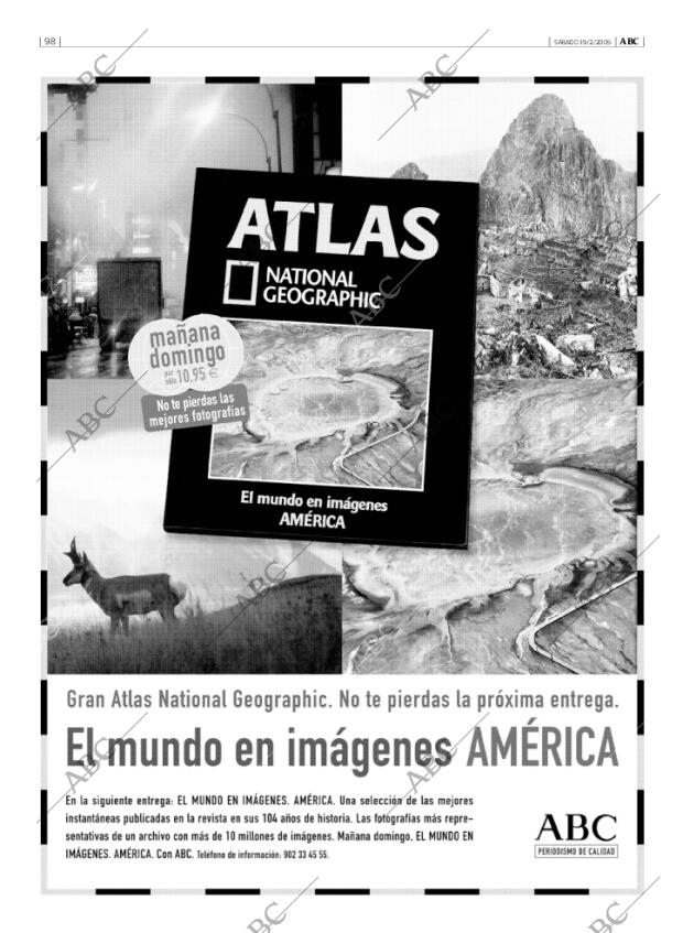ABC MADRID 19-02-2005 página 98