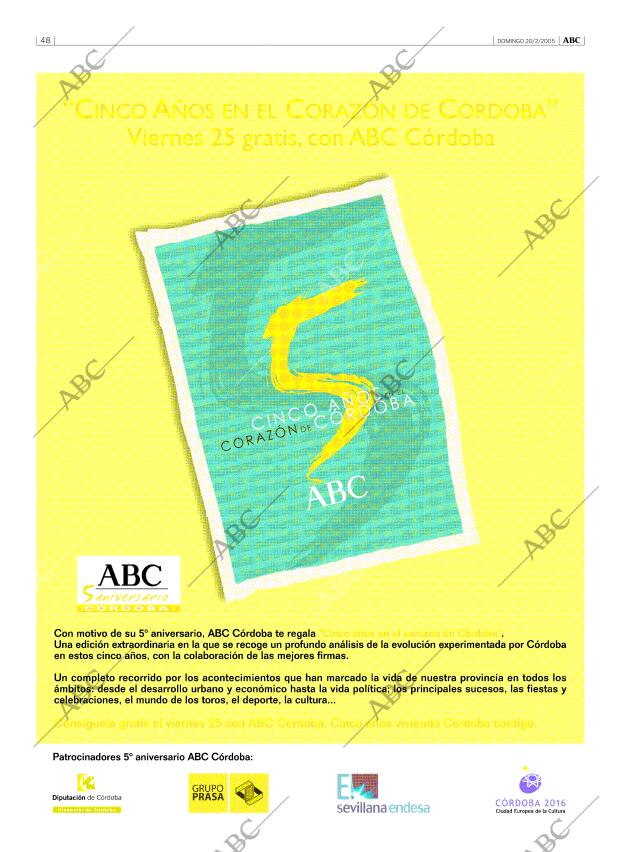 ABC CORDOBA 20-02-2005 página 48