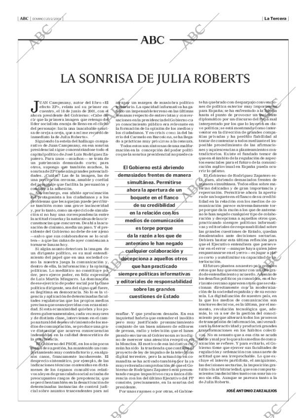 ABC MADRID 20-02-2005 página 3