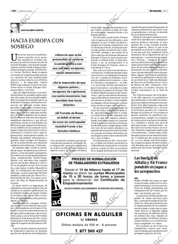 ABC MADRID 21-02-2005 página 83