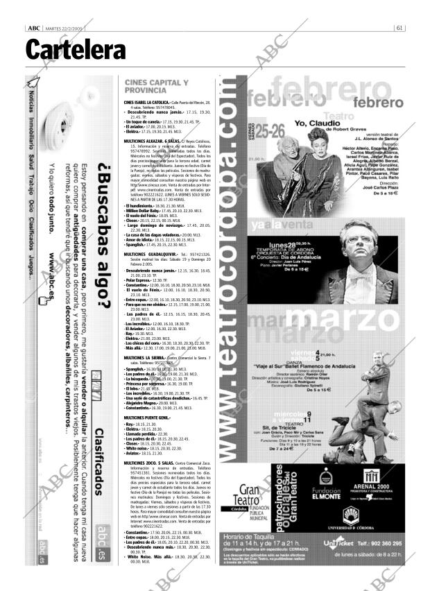 ABC CORDOBA 22-02-2005 página 61