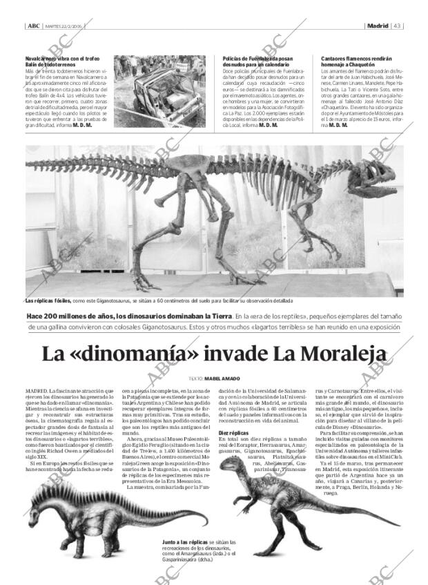 ABC MADRID 22-02-2005 página 43