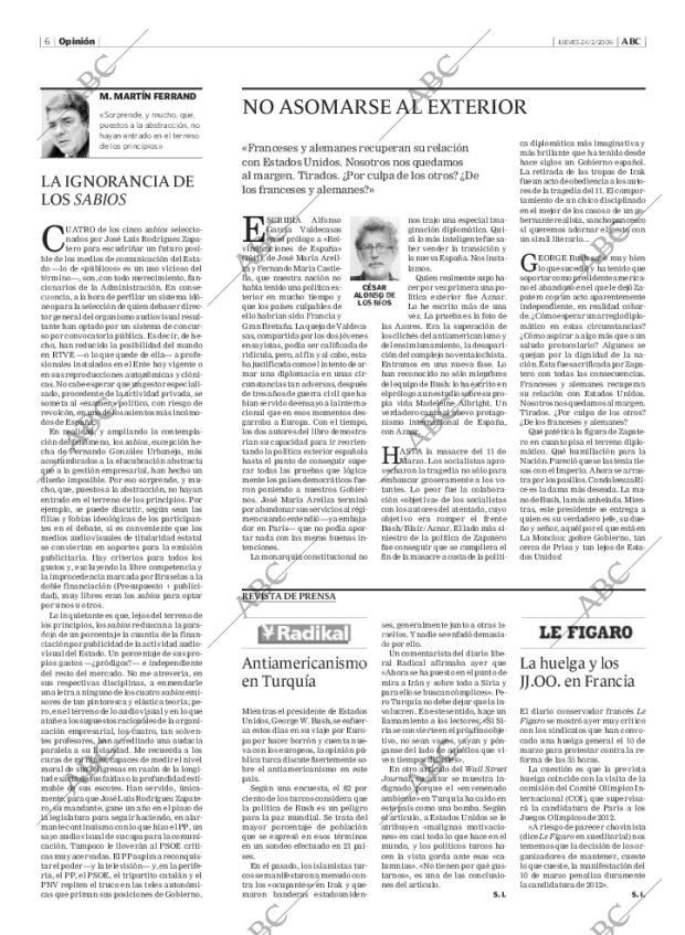 ABC MADRID 24-02-2005 página 6