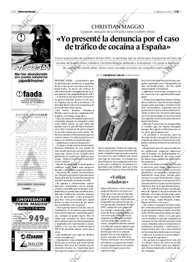 ABC MADRID 25-02-2005 página 28