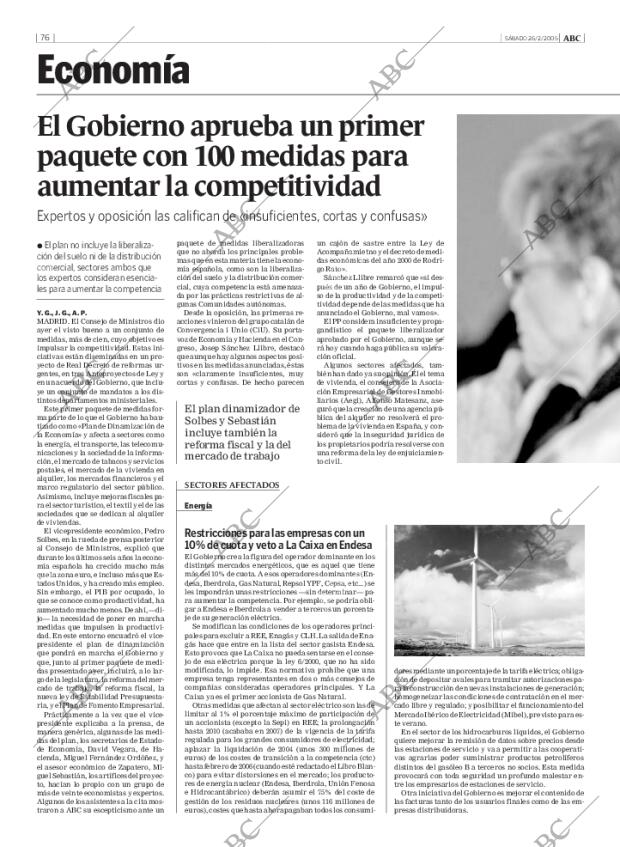 ABC MADRID 26-02-2005 página 76