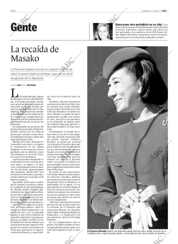 ABC MADRID 27-02-2005 página 100