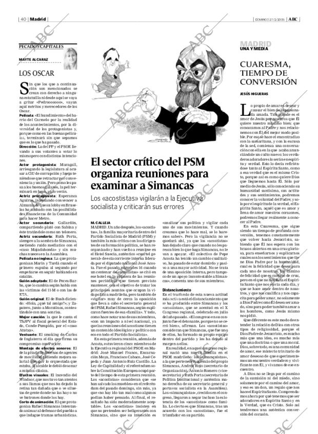 ABC MADRID 27-02-2005 página 42