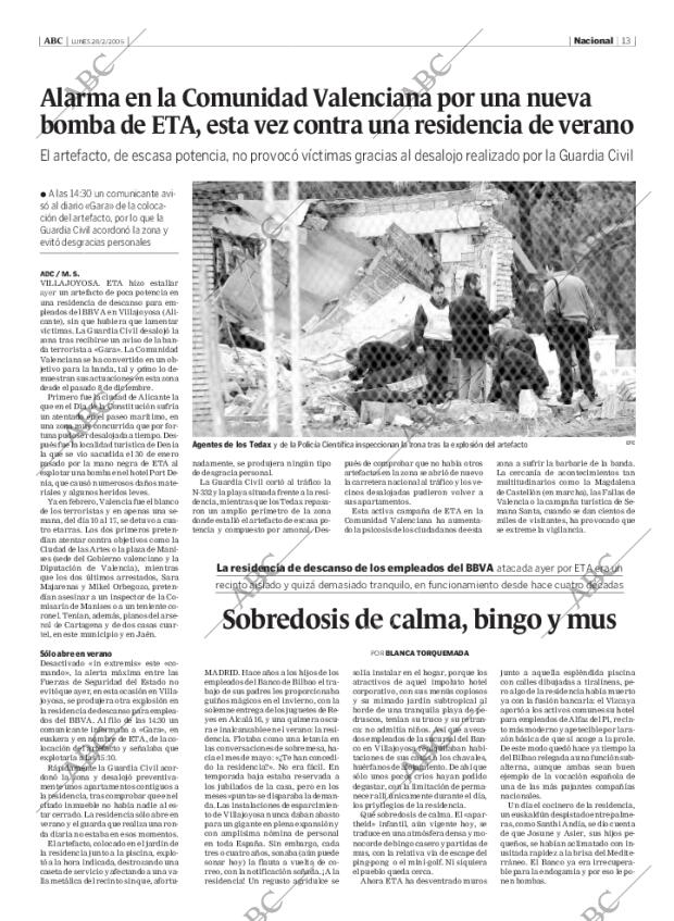 ABC MADRID 28-02-2005 página 13