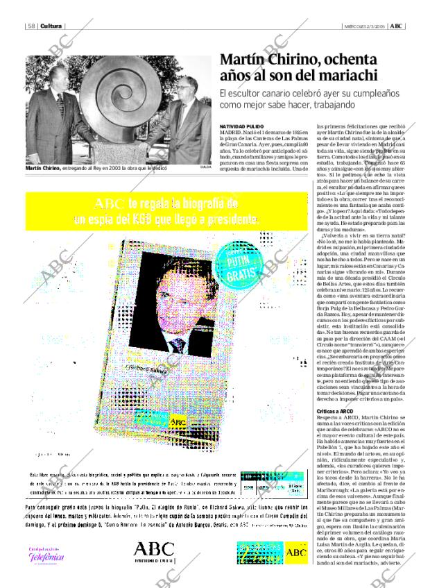 ABC MADRID 02-03-2005 página 58
