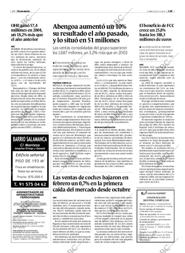 ABC MADRID 02-03-2005 página 88