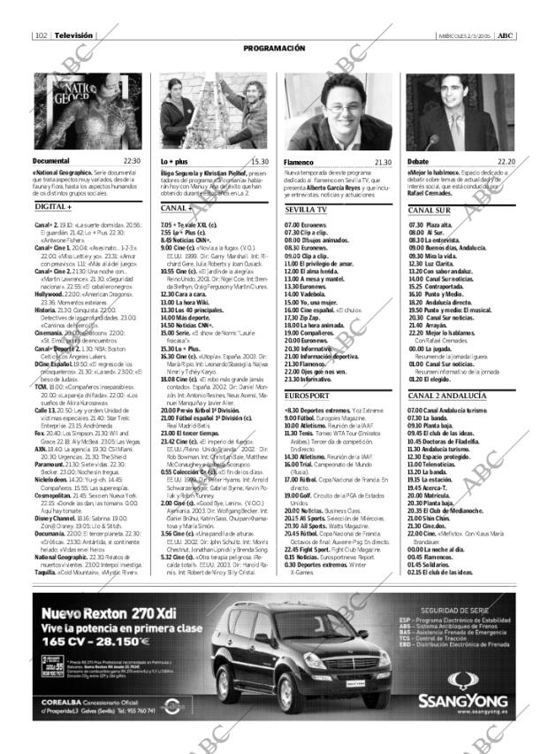 ABC SEVILLA 02-03-2005 página 102