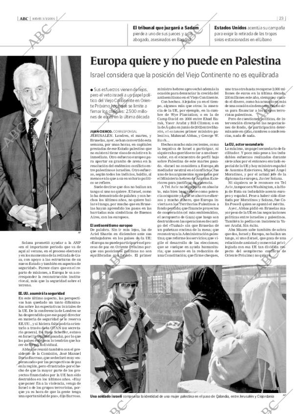 ABC MADRID 03-03-2005 página 23