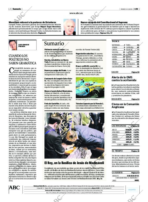 ABC MADRID 05-03-2005 página 2