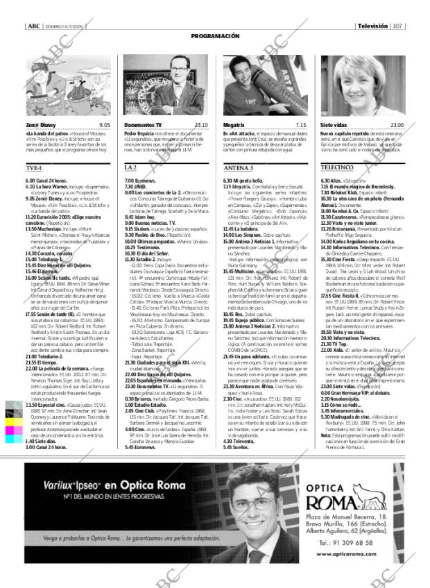 ABC MADRID 06-03-2005 página 107