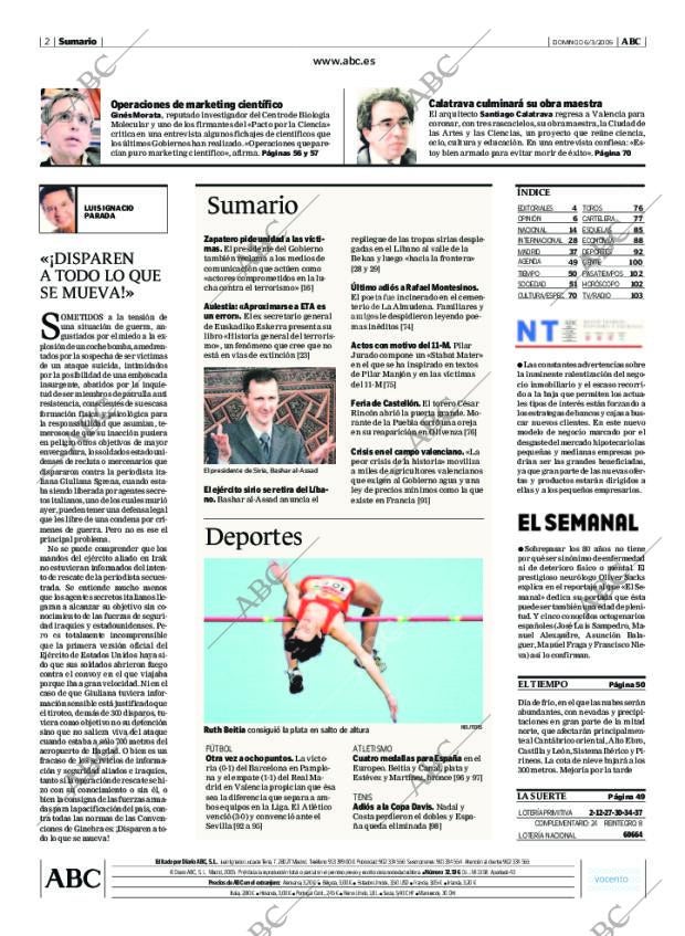 ABC MADRID 06-03-2005 página 2