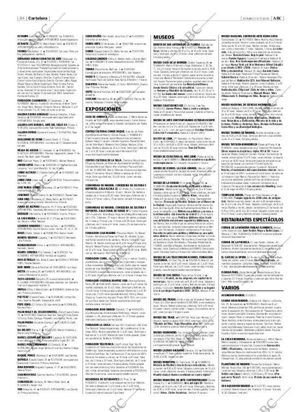 ABC MADRID 06-03-2005 página 84