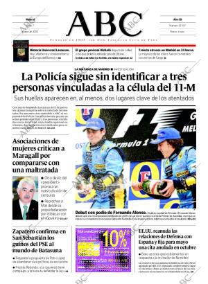 ABC MADRID 07-03-2005 página 1