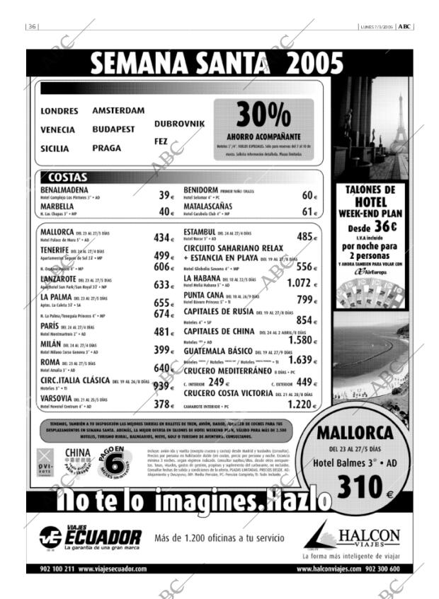 ABC MADRID 07-03-2005 página 36