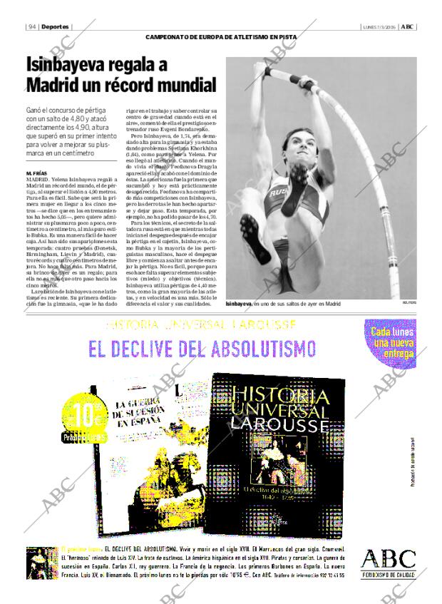 ABC MADRID 07-03-2005 página 94