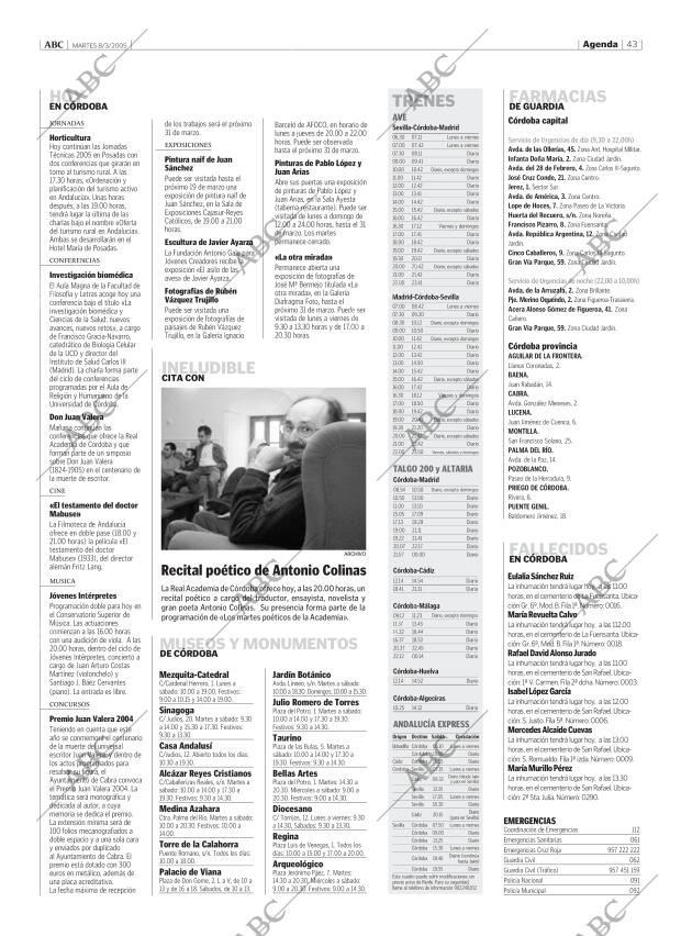 ABC CORDOBA 08-03-2005 página 43