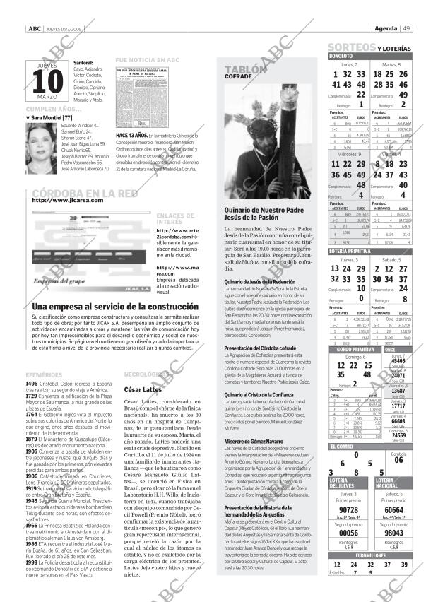 ABC CORDOBA 10-03-2005 página 49