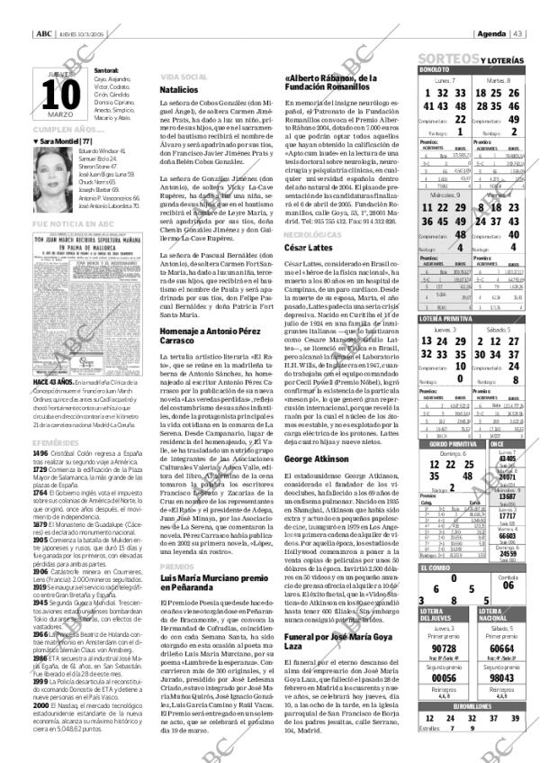 ABC MADRID 10-03-2005 página 43