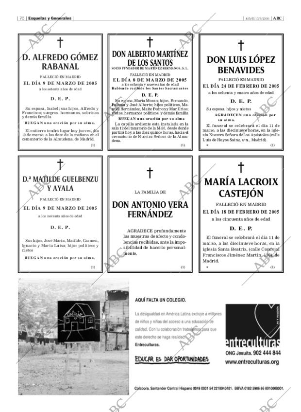 ABC MADRID 10-03-2005 página 70