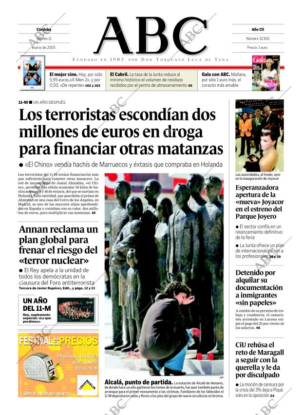 ABC CORDOBA 11-03-2005 página 1