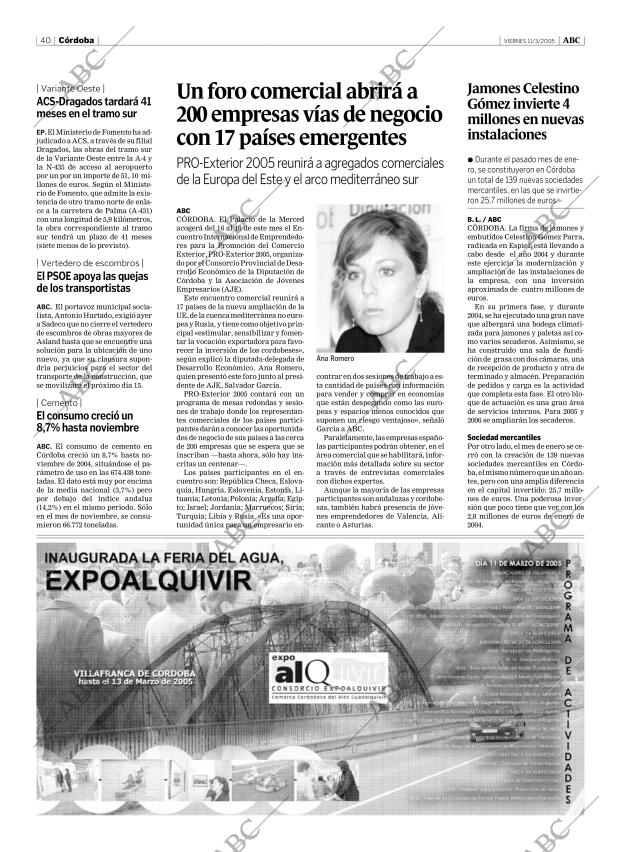 ABC CORDOBA 11-03-2005 página 40
