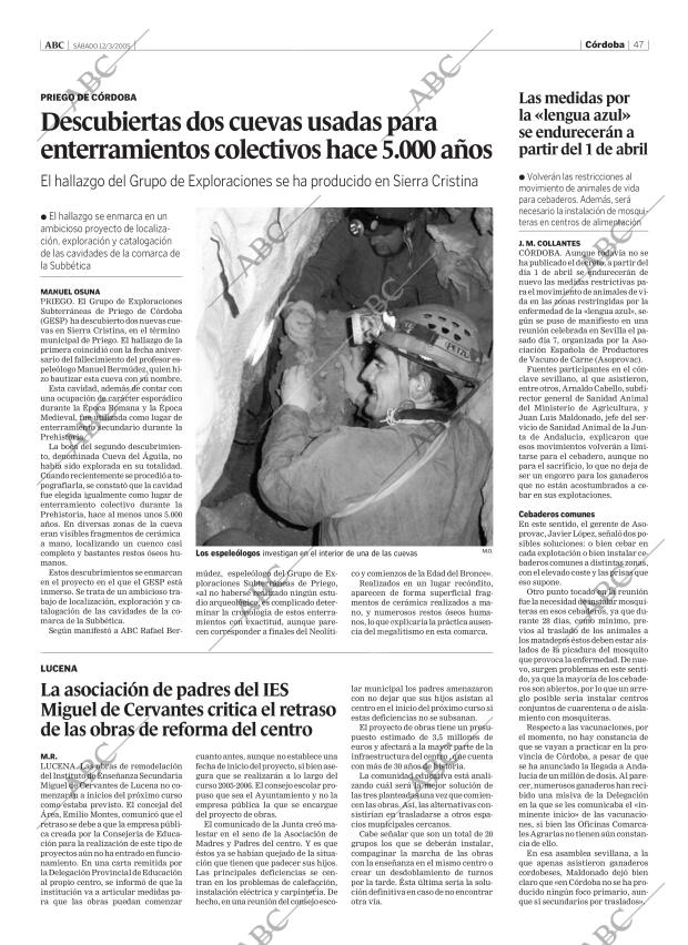 ABC CORDOBA 12-03-2005 página 47