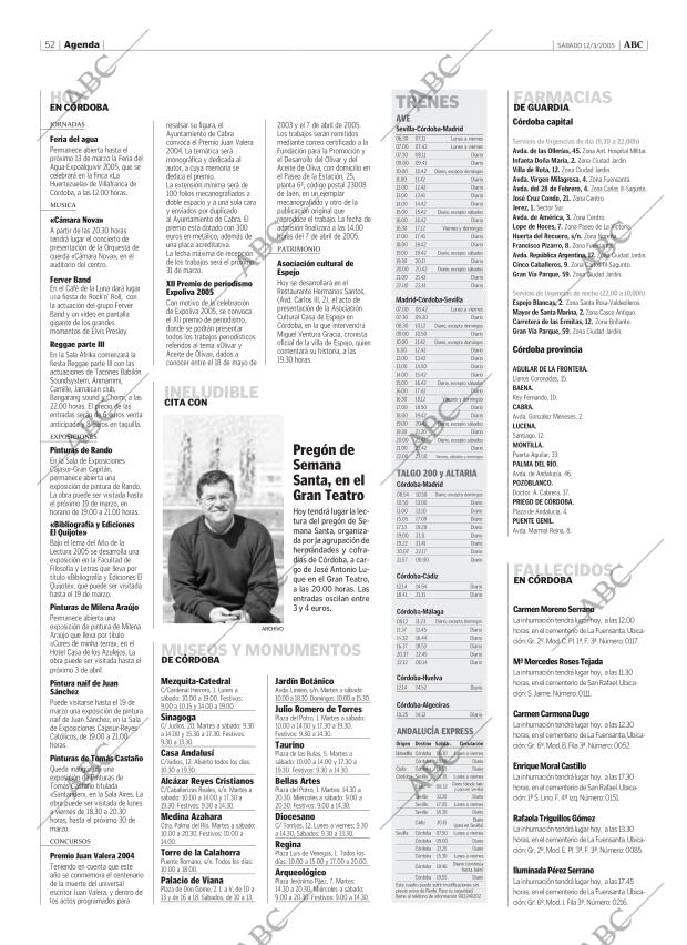 ABC CORDOBA 12-03-2005 página 52