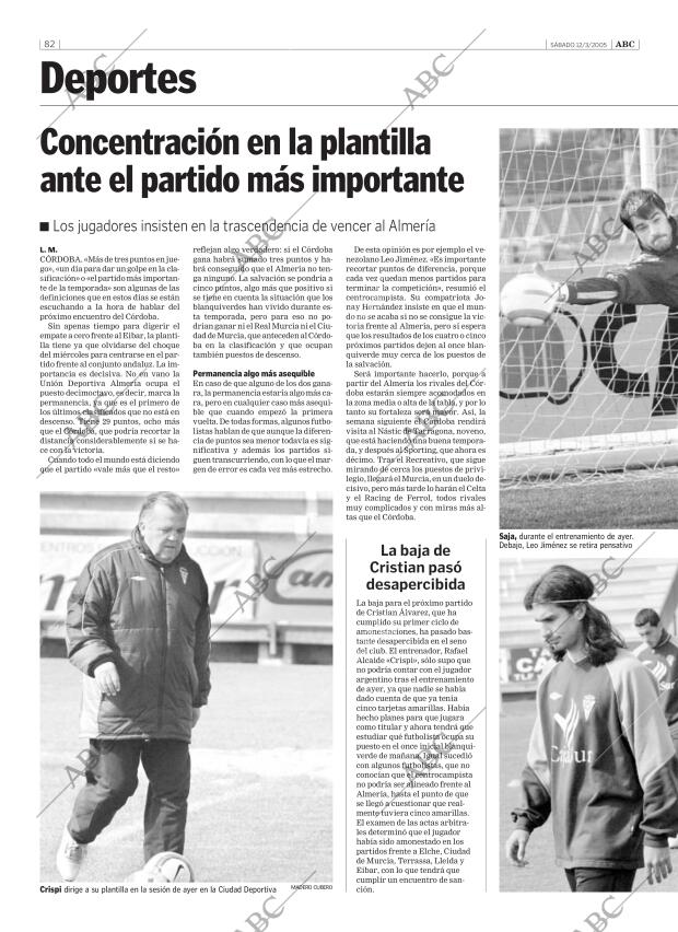 ABC CORDOBA 12-03-2005 página 82
