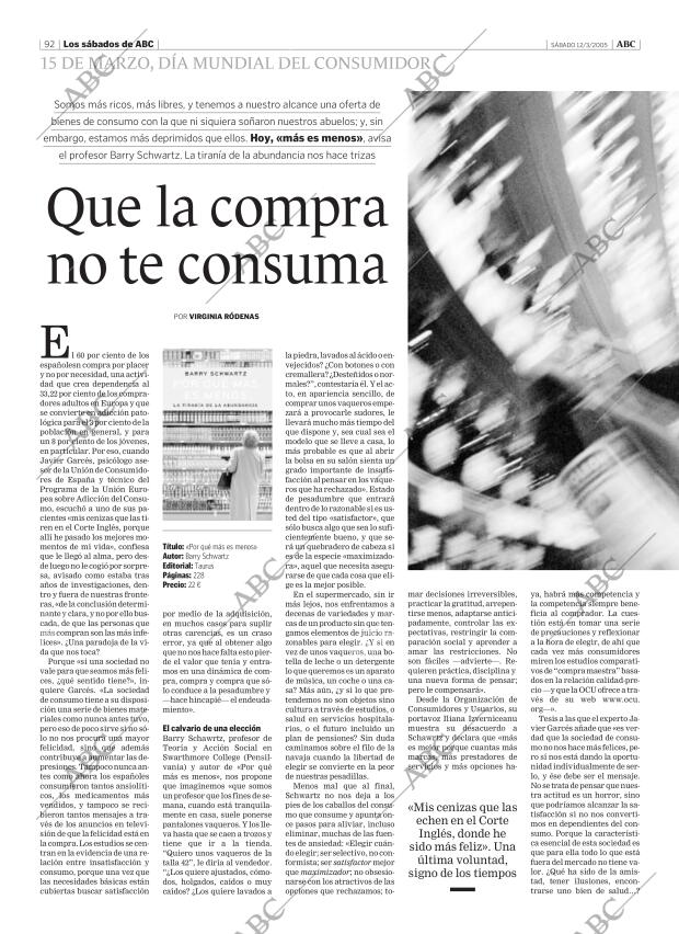 ABC CORDOBA 12-03-2005 página 92