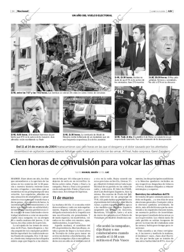 ABC MADRID 14-03-2005 página 14